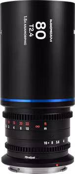 Laowa Nanomorph 80mm T2.4 1.5X S35 (Blue) - Nikon Z
