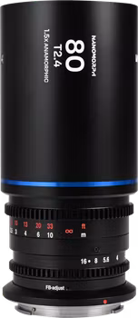 Laowa Nanomorph 80mm T2.4 1.5X S35 (Blue) - DL