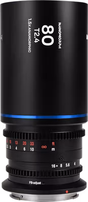 Laowa Nanomorph 80mm T2.4 1.5X S35 (Blue) - DL