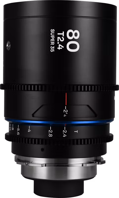 Laowa Nanomorph 80mm T2.4 1.5X S35 (Blue) - Arri PL/Canon EF