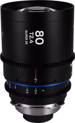 Laowa Nanomorph 80mm T2.4 1.5X S35 (Blue) - Arri PL/Canon EF