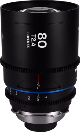Laowa Nanomorph 80mm T2.4 1.5X S35 (Blue) - Arri PL/Canon EF