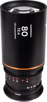Laowa Nanomorph 80mm T2.4 1.5X S35 (Amber) - Canon RF