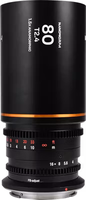 Laowa Nanomorph 80mm T2.4 1.5X S35 (Amber) - Nikon Z