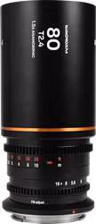 Laowa Nanomorph 80mm T2.4 1.5X S35 (Amber) - DL