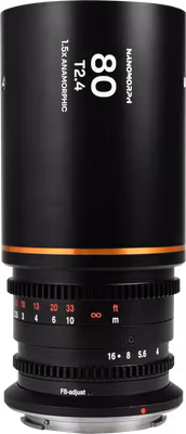 Laowa Nanomorph 80mm T2.4 1.5X S35 (Amber) - DL
