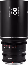 Laowa Nanomorph 80mm T2.4 1.5X S35 (Silver) - Canon RF