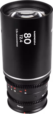 Laowa Nanomorph 80mm T2.4 1.5X S35 (Silver) - Canon RF