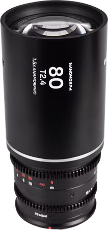 Laowa Nanomorph 80mm T2.4 1.5X S35 (Silver) - Canon RF