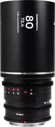 Laowa Nanomorph 80mm T2.4 1.5X S35 (Silver) - Fuji X