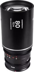 Laowa Nanomorph 80mm T2.4 1.5X S35 (Silver) - L Mount