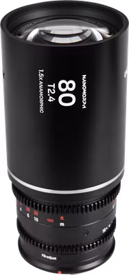 Laowa Nanomorph 80mm T2.4 1.5X S35 (Silver) - L Mount