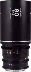 Laowa Nanomorph 80mm T2.4 1.5X S35 (Silver) - DL
