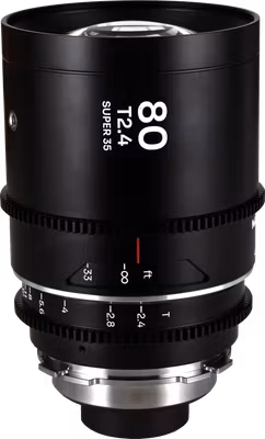 Laowa Nanomorph 80mm T2.4 1.5X S35 (Silver) - Arri PL/Canon EF