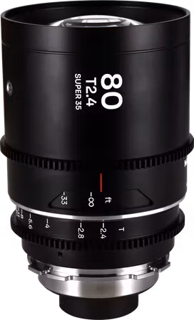 Laowa Nanomorph 80mm T2.4 1.5X S35 (Silver) - Arri PL/Canon EF
