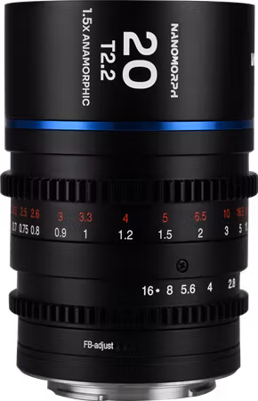 Laowa Nanomorph 20mm T2.2 1.5X MFT (Blue) - MFT