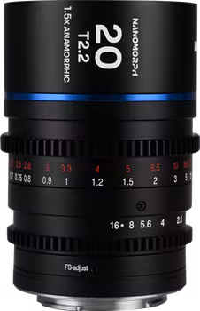 Laowa Nanomorph 20mm T2.2 1.5X MFT (Blue) - MFT