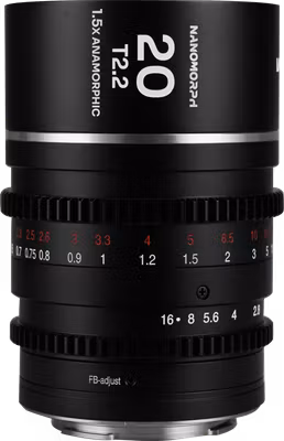 Laowa Nanomorph 20mm T2.2 1.5X MFT (Silver) - MFT