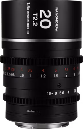 Laowa Nanomorph 20mm T2.2 1.5X MFT (Silver) - MFT