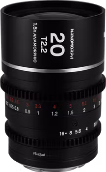 Laowa Nanomorph 20mm T2.2 1.5X MFT (Silver) - MFT