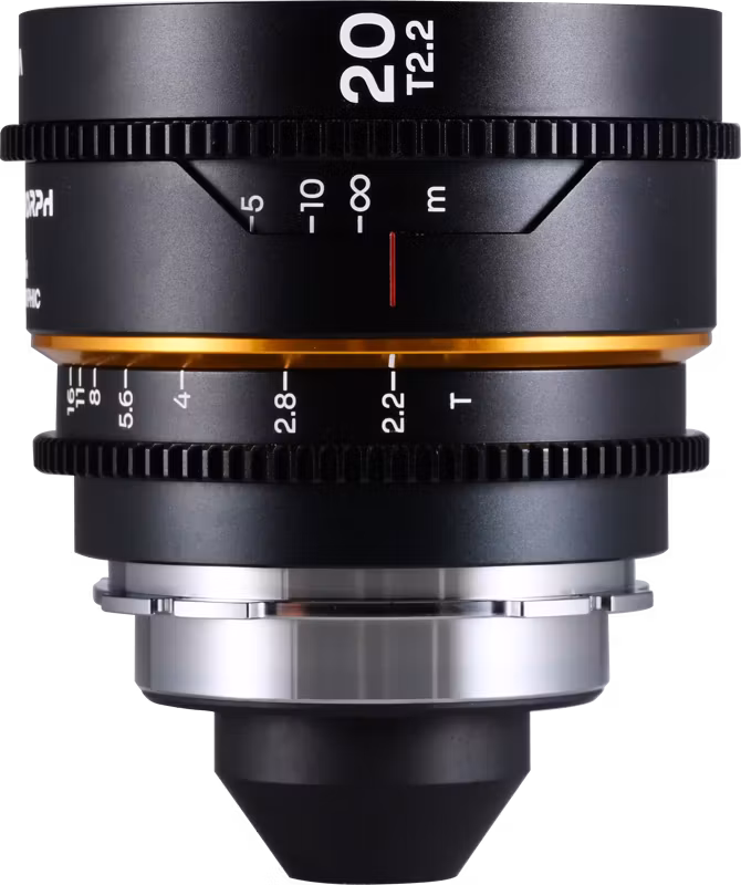 Laowa Nanomorph 20mm T2.2 1.5X MFT (Amber) - PL