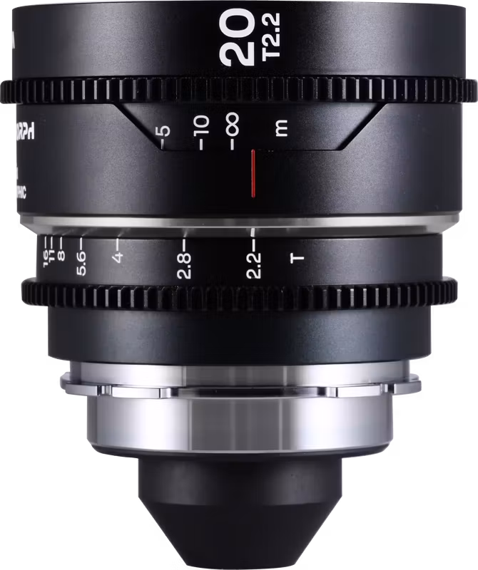 Laowa Nanomorph 20mm T2.2 1.5X MFT (Silver) - PL