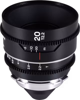 Laowa Nanomorph 20mm T2.2 1.5X MFT (Silver) - PL