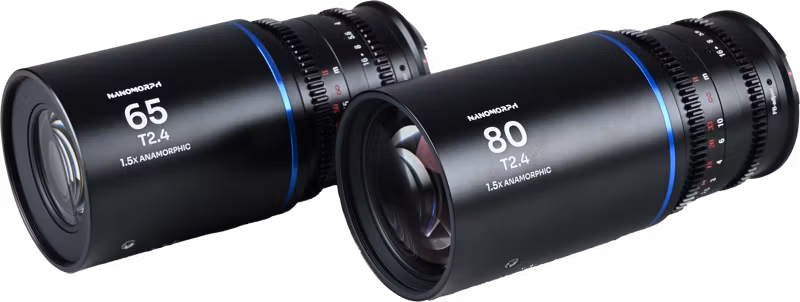 Laowa Nanomorph S35 Prime 2-Lens Bundle  (65mm,80mm) (Blue) - Sony E