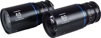 Laowa Nanomorph S35 Prime 2-Lens Bundle  (65mm,80mm) (Blue) - DL