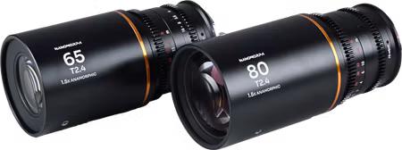 Laowa Nanomorph S35 Prime 2-Lens Bundle  (65mm,80mm) (Amber) - Sony E