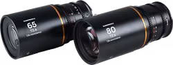 Laowa Nanomorph S35 Prime 2-Lens Bundle  (65mm,80mm) (Amber) - MFT