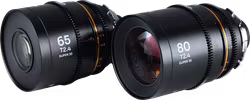 Laowa Nanomorph S35 Prime 2-Lens Bundle  (65mm,80mm) (Amber) - Arri PL/Canon EF