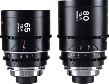Laowa Nanomorph S35 Prime 2-Lens Bundle  (65mm,80mm) (Silver) - Arri PL/Canon EF