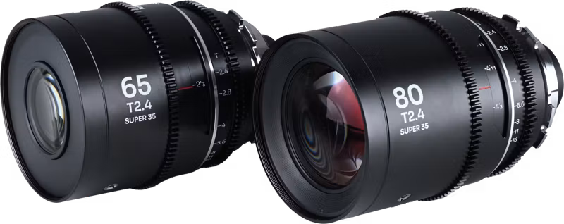 Laowa Nanomorph S35 Prime 2-Lens Bundle  (65mm,80mm) (Silver) - Arri PL/Canon EF