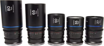 Laowa Nanomorph S35 Prime 5-Lens Bundle  (27+35+50+65+80mm) Blue - Sony E