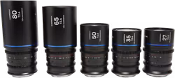 Laowa Nanomorph S35 Prime 5-Lens Bundle  (27+35+50+65+80mm) Blue - Canon RF