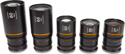 Laowa Nanomorph S35 Prime 5-Lens Bundle  (27+35+50+65+80mm) Amber  - L Mount