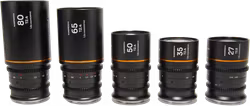 Laowa Nanomorph S35 Prime 5-Lens Bundle  (27+35+50+65+80mm) Amber  - Nikon Z