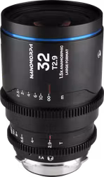 Laowa Nanomorph LF 32mm T2.9 1.5X (Blue) - Arri PL/Canon EF