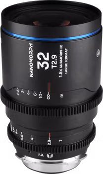 Laowa Nanomorph LF 32mm T2.9 1.5X (Blue) - Arri PL/Canon EF