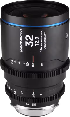 Laowa Nanomorph LF 32mm T2.9 1.5X (Blue) - Arri PL/Canon EF