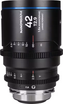 Laowa Nanomorph LF 42mm T2.9 1.5X (Blue) - Arri PL/Canon EF