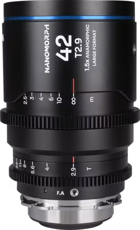 Laowa Nanomorph LF 42mm T2.9 1.5X (Blue) - Arri PL/Canon EF