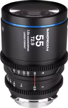 Laowa Nanomorph LF 55mm T2.9 1.5X (Blue) - Arri PL/Canon EF