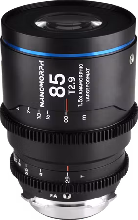 Laowa Nanomorph LF 85mm T2.9 1.5X (Blue) - Arri PL/Canon EF