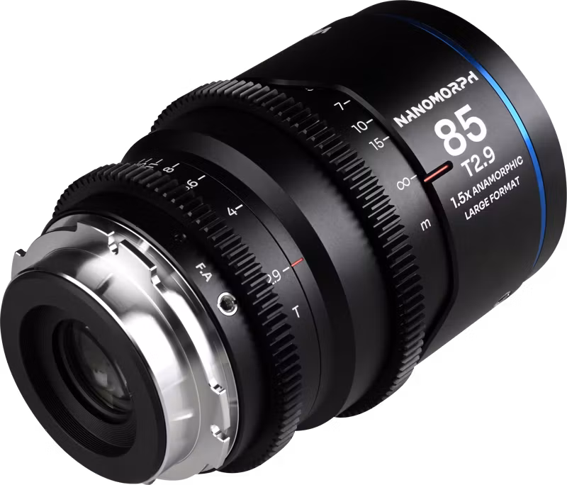 Laowa Nanomorph LF 85mm T2.9 1.5X (Blue) - Arri PL/Canon EF