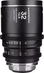 Laowa Nanomorph LF 32mm T2.9 1.5X (Silver) - Arri PL/Canon EF