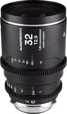 Laowa Nanomorph LF 32mm T2.9 1.5X (Silver) - Arri PL/Canon EF