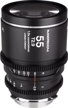 Laowa Nanomorph LF 55mm T2.9 1.5X (Silver) - Arri PL/Canon EF