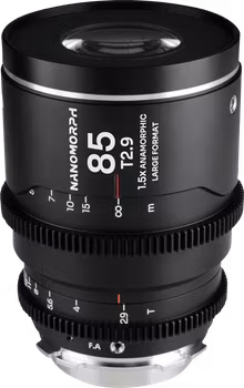 Laowa Nanomorph LF 85mm T2.9 1.5X (Silver) - Arri PL/Canon EF